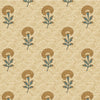 Indian summer Fabric Ochre Marigolds 2935-05