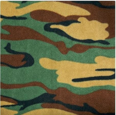 Oddies Fabric Fleece Fleece Anti Pil Premium Polar Fleece:  Camouflage  - The Sewing Studio for sale UK - The Sewing Studio