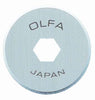18mm Olfa replacement rotary cutter blades: 2 pack