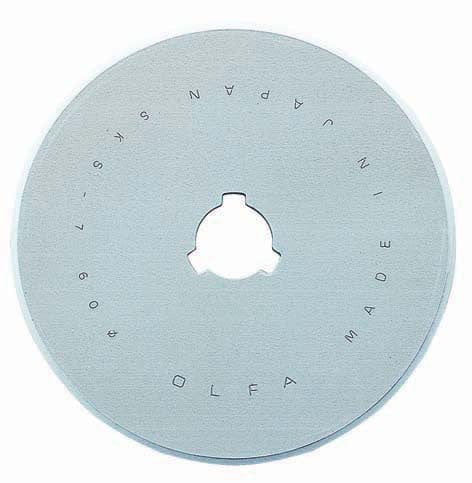 60mm Olfa replacement rotary cutter blade: 1 pack