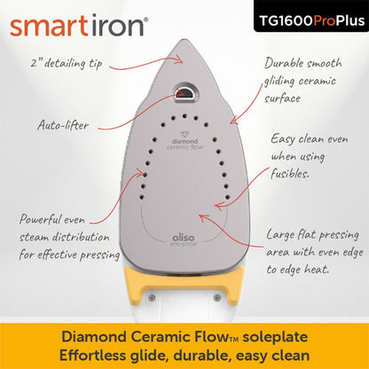 Oliso Irons Oliso Smart Iron UK  - The Sewing Studio