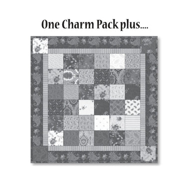 Free Pattern: One Charm Pack Plus Quilt