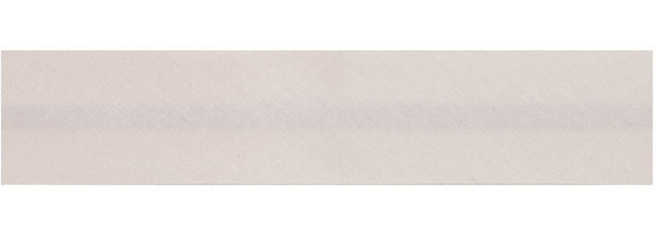 Polycotton Bias Binding: 2.5m x 12mm: Ivory