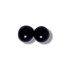 Pearl Beads: 5mm: Black: 40 quantity