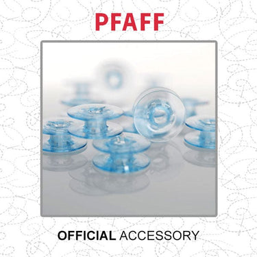 Pfaff Sewing Machine Accessories Pfaff 10 Pack Blue Bobbins 820779096  - The Sewing Studio for sale UK - The Sewing Studio