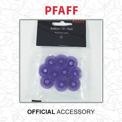 Pfaff Sewing Machine Accessories Pfaff 10 Pack Violet Bobbins 821147096  - The Sewing Studio