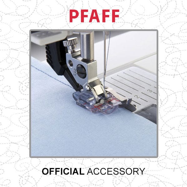 Pfaff Sewing Machine Accessories Pfaff Clear 1/4 Inch Right Guide Foot For Idt System 820881096  - The Sewing Studio