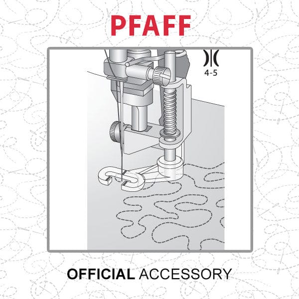 Pfaff Sewing Machine Accessories Pfaff Open Toe Free-Motion Foot 820988096  - The Sewing Studio