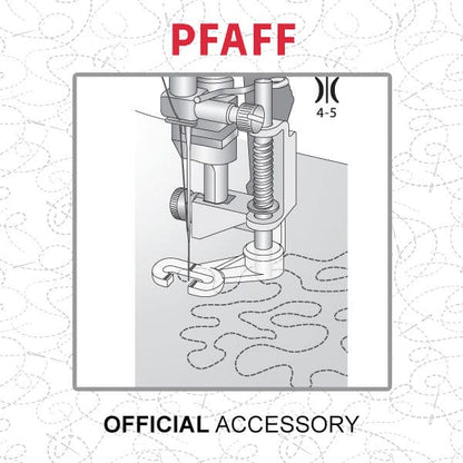 Pfaff Sewing Machine Accessories Pfaff Open Toe Free-Motion Foot 820988096  - The Sewing Studio