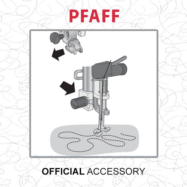 Pfaff Sewing Machine Accessories Pfaff Open Toe Free-Motion Spring Foot 821141096  - The Sewing Studio