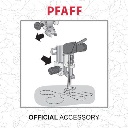 Pfaff Sewing Machine Accessories Pfaff Open Toe Free-Motion Spring Foot 821141096  - The Sewing Studio