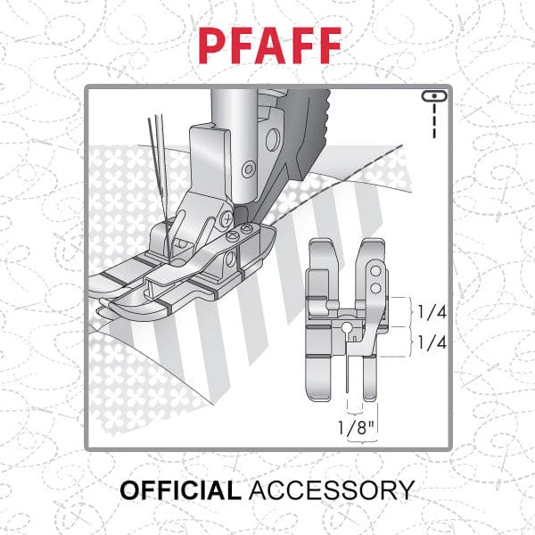Pfaff Sewing Machine Accessories Pfaff Stitch In Ditch Foot For Idt System 820925096  - The Sewing Studio
