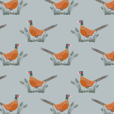 Lewis and Irene Country Life Reloved Pheasants Grey