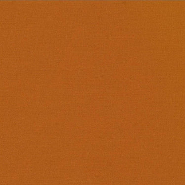 Plain Burnt Orange Patchwork Fabric 100% Cotton 60 Inches Wide