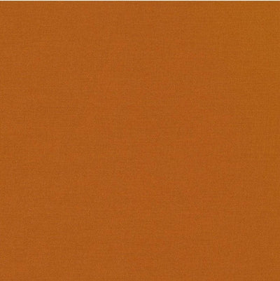 Plain Burnt Orange Patchwork Fabric 100% Cotton 60 Inches Wide
