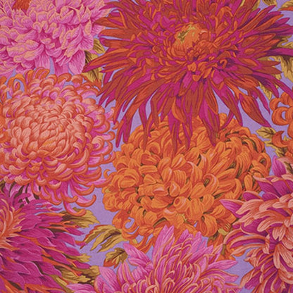 Kaffe Fassett Fabric Japanese Chrysanthemum Pink
