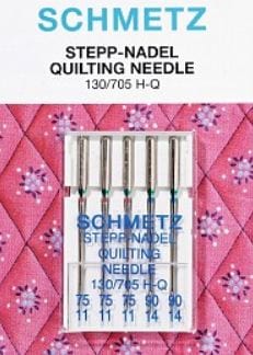 Schmetz Sewing Machine Needles Quilting Assorted Pack of 5