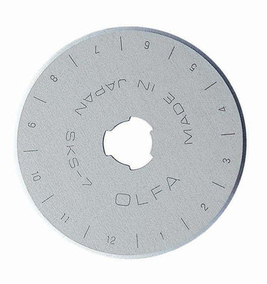 45mm Olfa replacement rotary cutter blades: 10 Pack