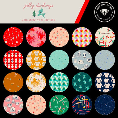 Ruby Star Society Fabric Pre Cuts Ruby Star Jolly Darlings Layer Cake RS5080LC  - The Sewing Studio