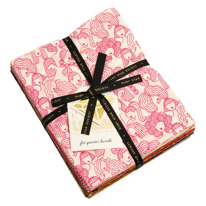Ruby Star Society Fabric Pre Cuts Ruby Star Society Linear Fat Quarter Bundle 25 Piece RS1047FQ  - The Sewing Studio