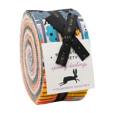 Ruby Star Society Fabric Pre Cuts Ruby Star Society Spooky Darlings Jelly Roll RS5070JR  - The Sewing Studio for sale UK - The Sewing Studio