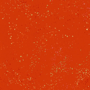 Ruby Star Speckled Metallic Warm Red