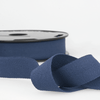 Twill Tape Cotton 25mm: Wide Navy Blue Price Per Metre