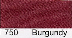 Satin Bias Binding: 2m x 15mm: Burgundy