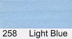 Satin Bias Binding: 2m x 15mm: Light Blue
