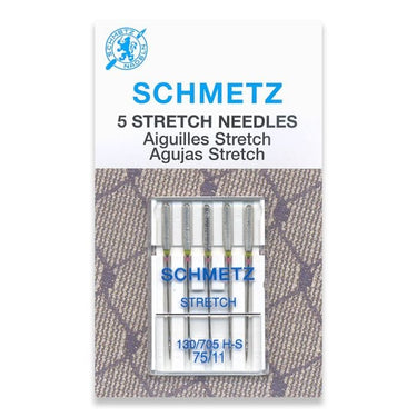 Schmetz Machine Needles Schmetz Sewing Machine Needles Stretch Size 75/11 Pack of 5  - The Sewing Studio for sale UK - The Sewing Studio