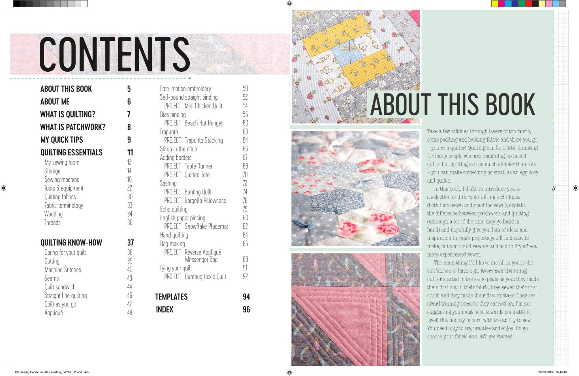 Search Press Books Debbie Shore's Sewing Room Secrets: Quilting  - The Sewing Studio