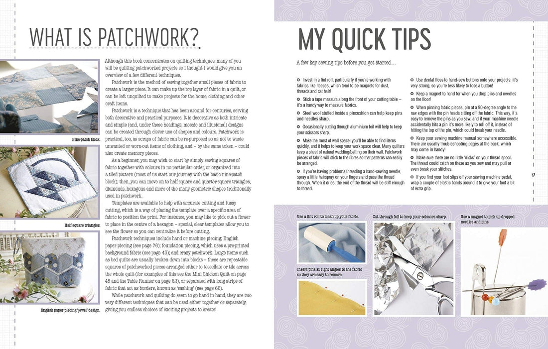 Search Press Books Debbie Shore's Sewing Room Secrets: Quilting  - The Sewing Studio