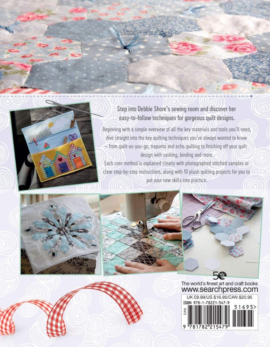 Search Press Books Debbie Shore's Sewing Room Secrets: Quilting  - The Sewing Studio