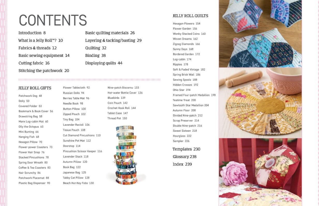 Search Press Books The Joy of Jelly Rolls Book  - The Sewing Studio
