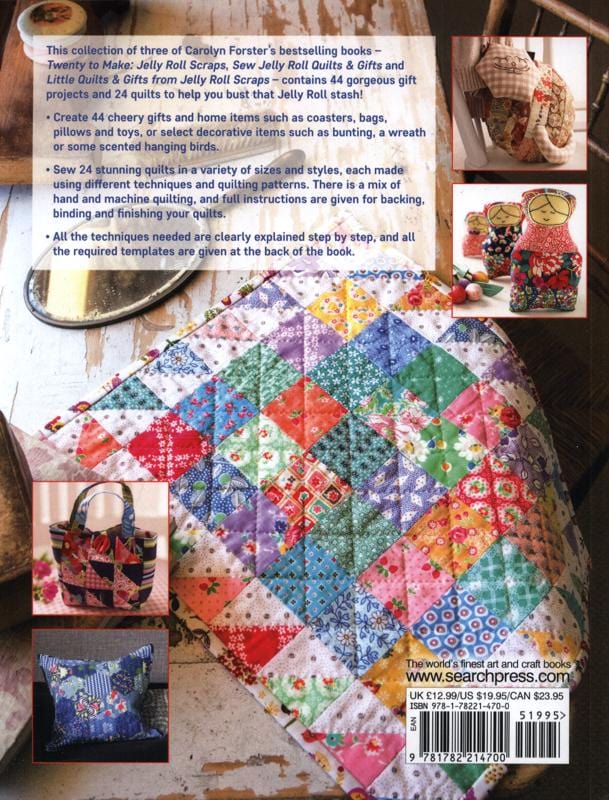Search Press Books The Joy of Jelly Rolls Book  - The Sewing Studio