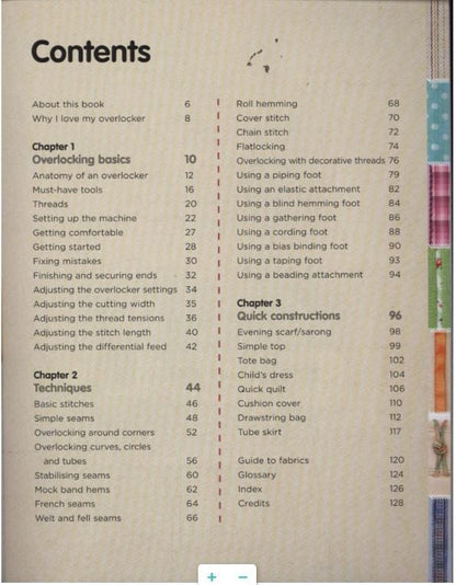 Search Press Books The Overlocker Technique Manual: The Complete Guide to Serging and Decorative Stitching  - The Sewing Studio