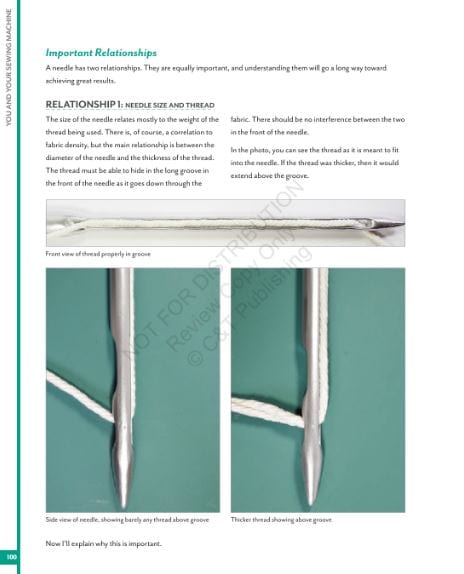 Search Press Books You and Your Sewing Machine; A field guide  - The Sewing Studio
