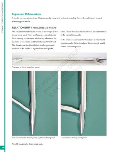 Search Press Books You and Your Sewing Machine; A field guide  - The Sewing Studio