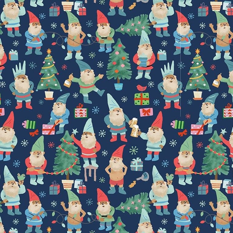 Dear Stella Christmas Fabric Naughty And I Gnome It D2163