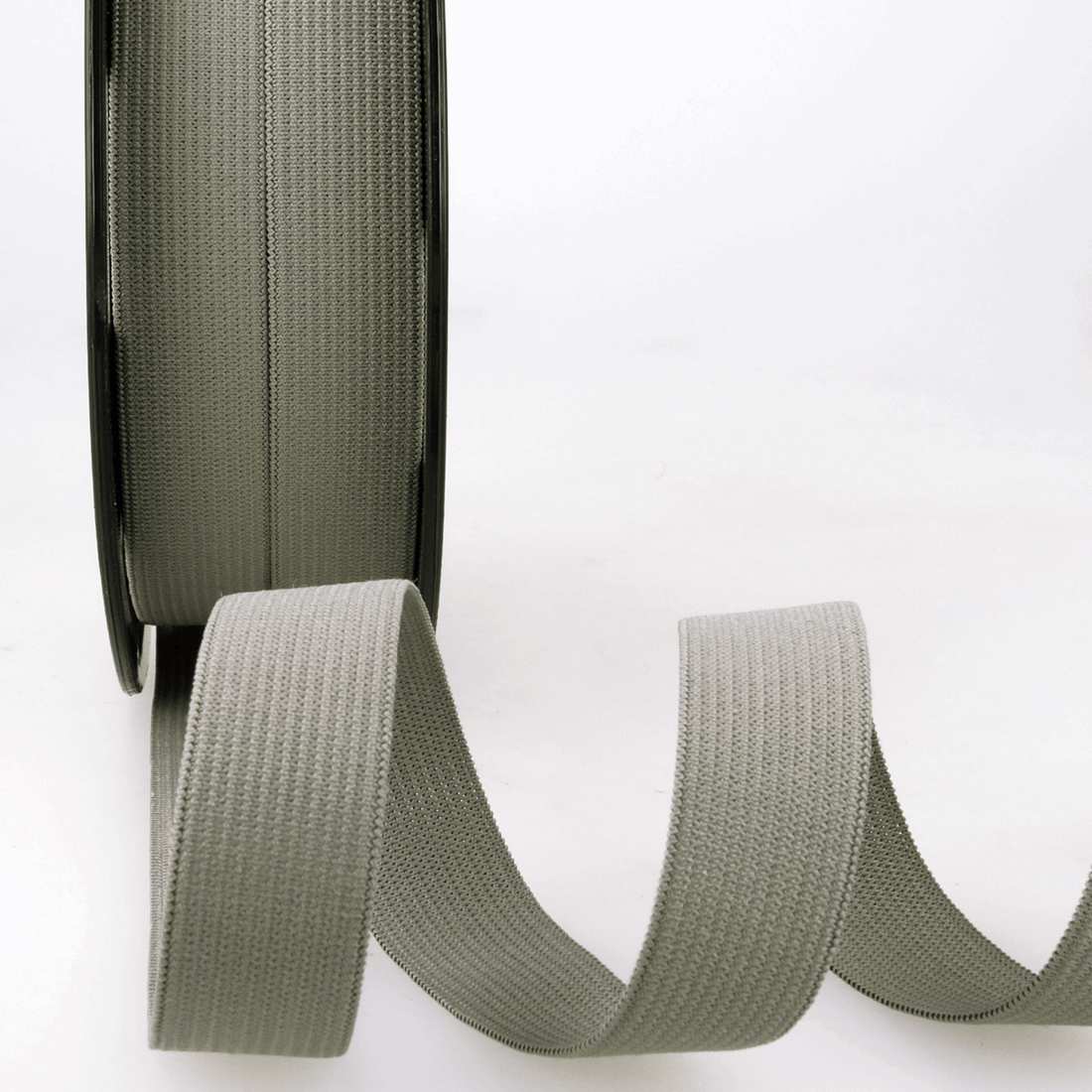 Stephanoise Elastic Elastic Dark Grey 5mm Wide (Per Metre)  - The Sewing Studio