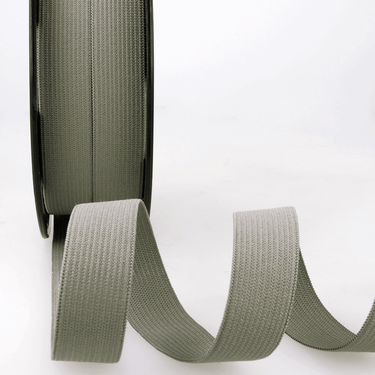 Stephanoise Elastic Elastic Dark Grey 5mm Wide (Per Metre)  - The Sewing Studio for sale UK - The Sewing Studio