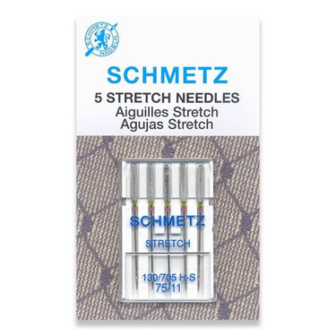 Schmetz Sewing Machine Needles Stretch Size 75/11 Pack of 5
