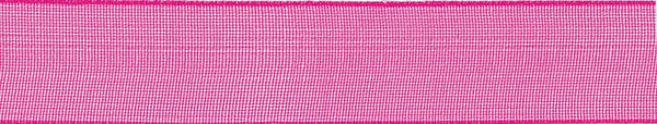 Super Sheer Ribbon: 10mm: Shocking Pink. Price per metre.