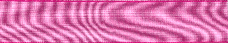 Super Sheer Ribbon: 15mm: Shocking Pink. Price per metre.