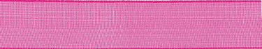 Super Sheer Ribbon: 15mm: Shocking Pink. Price per metre.