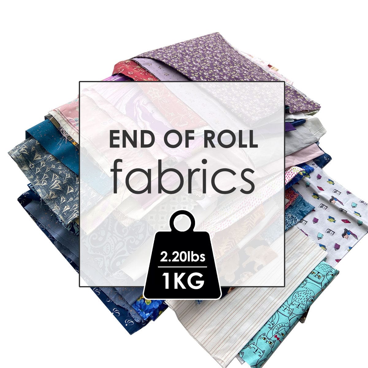 The Sewing Studio Fabric Pre Cuts The Sewing Studio End of roll fabric 1KG (2.20Lbs)  - The Sewing Studio