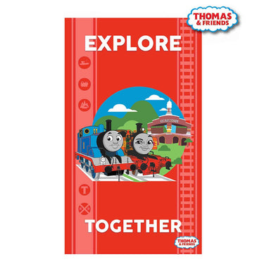 Thomas & Friends Classic Explore Together Fabric Panel 112x65cm