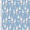 Timeless Treasures Fabric Ocean Blue Sailboats
