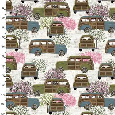 Touch of Spring Wagon 18747 Wht