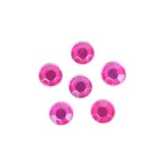 Trimits Beads Sequins Accessories Acrylic Stones: Glue-On: Round: 4mm: Cerise: Pack of 100  - The Sewing Studio for sale UK - The Sewing Studio
